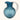 Moonstone Blue Hobnail Pitcher