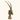 Gold Gazelle Figurine