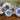 Decorative Blue & White Plates with Ribbon - Set of 5
