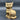 Brass Cat with Floral Collar Figurine